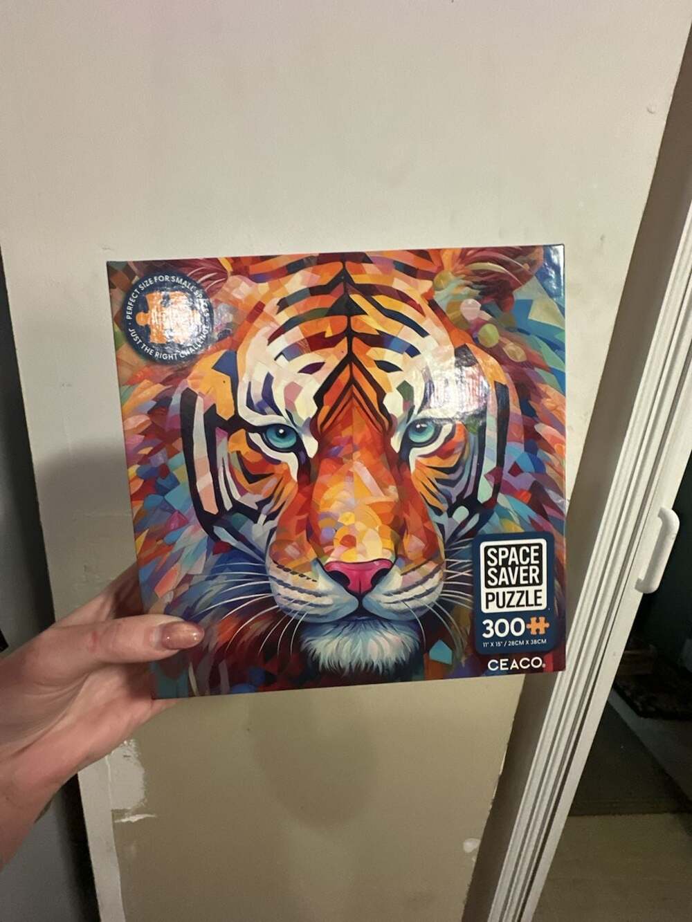 Ceaco Tiger Colors Space Saver 300-Piece Jigsaw Puzzle